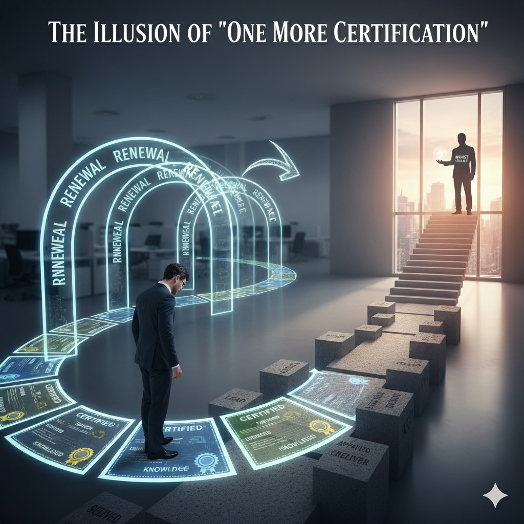 The Illusion of “One More Certification”